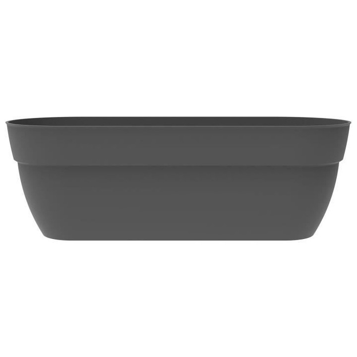 EDA Jardiniere Basse Osaka 38 L - avec Barre Métallique de Renfort -