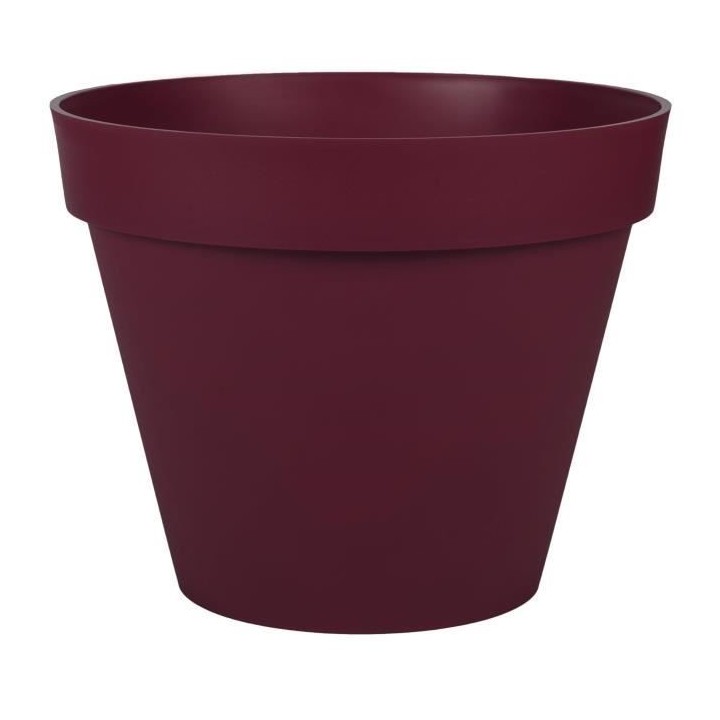 EDA Pot de Fleur Rond TOSCANE Ø 40 cm - Volume 23 L - Ø 39,5 x H.31