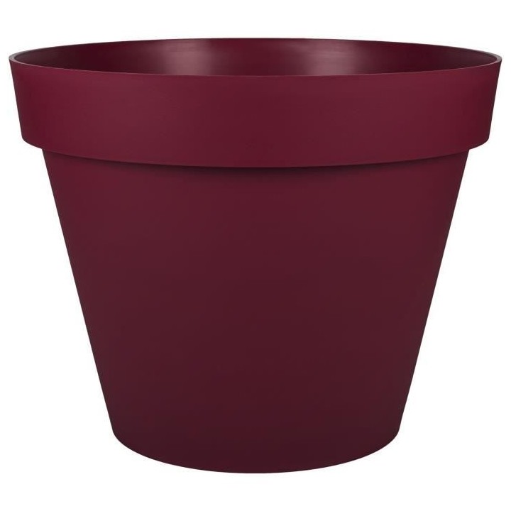 EDA Pot de Fleur Rond TOSCANE Ø 60 cm - Volume 76 L - Ø 59 x H.47 cm