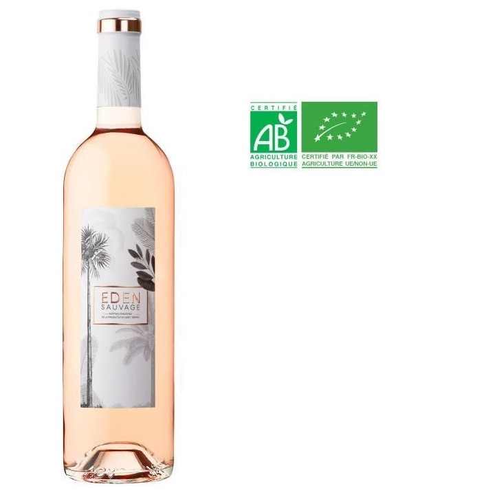 Eden Sauvage 2022 Côtes de Provence - Vin rosé de Provence - Bio