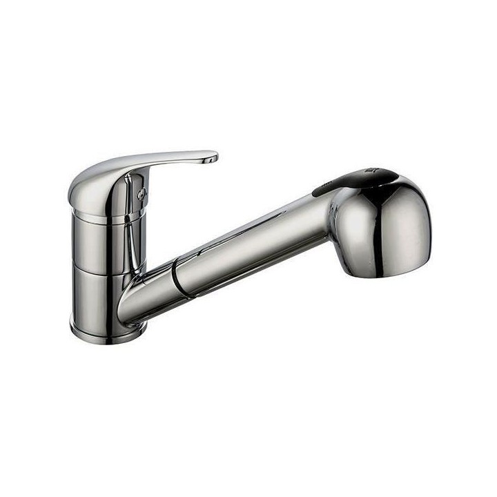 Mitigeur de cuisine bas - EDOUARD ROUSSEAU - ARES - Inox