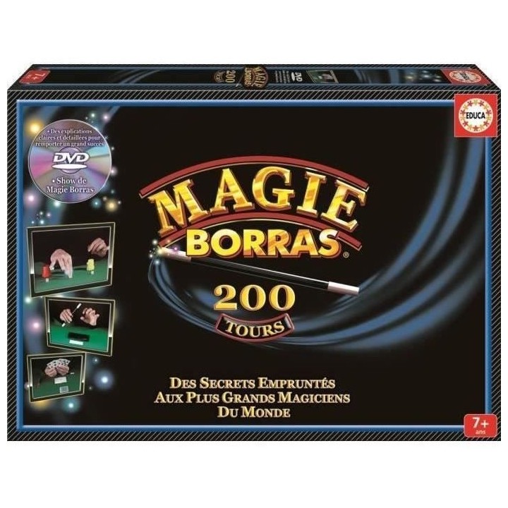 Kit de magie EDUCA Magie Borras 200 Tours - Formez-vous comme les meil