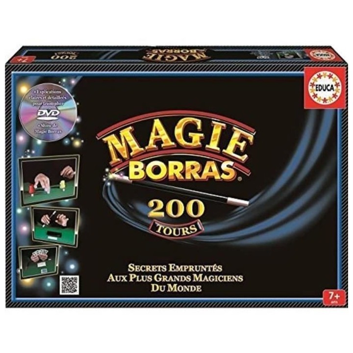 Kit de magie EDUCA Magie Borras 200 Tours - Formez-vous comme les meil
