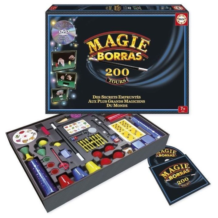 Kit de magie EDUCA Magie Borras 200 Tours - Formez-vous comme les meil