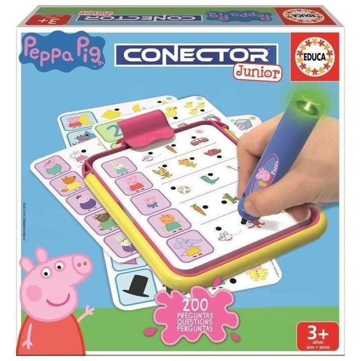 Jeu éducatif électronique Peppa Pig Conector Junior - EDUCA - Plus d