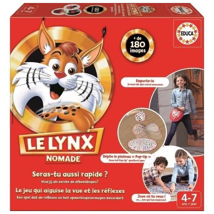EDUCA Jeux éducatif Le Lynx Nomade