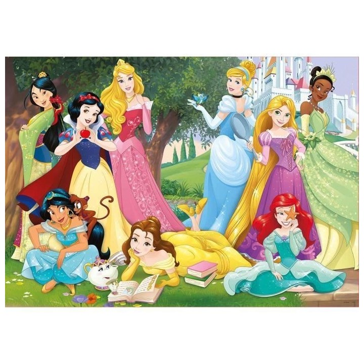 Puzzle Disney Princesses 500 pieces - Marque Educa - Theme Dessins ani