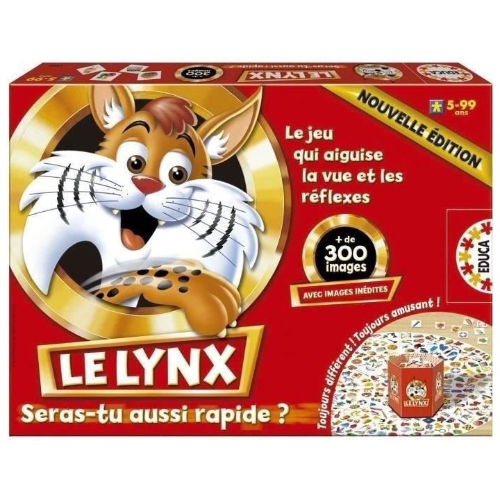 LE LYNX 300 - EDUCA - Jeu de plateau - 15346