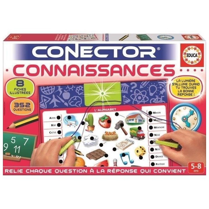 EDUCA Connector Jeu Scientifique Connaissances