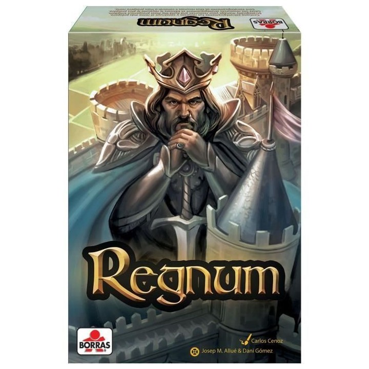Jeu de Cartes Stratégiques - Borras - Regnum - 2 a 4 joueurs - Design