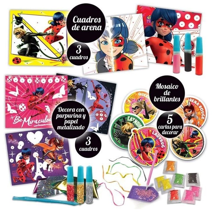 Coffret Multi-activités Miraculous Ladybug - Loisirs créatifs - EDUC