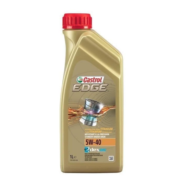 CASTROL - Huile moteur - EDGE - 5W-40 5+1L