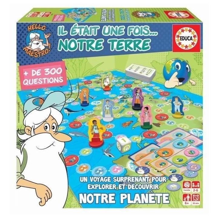 Jeu Il était une fois ... Notre Terre - Jeu de société - EDUCA