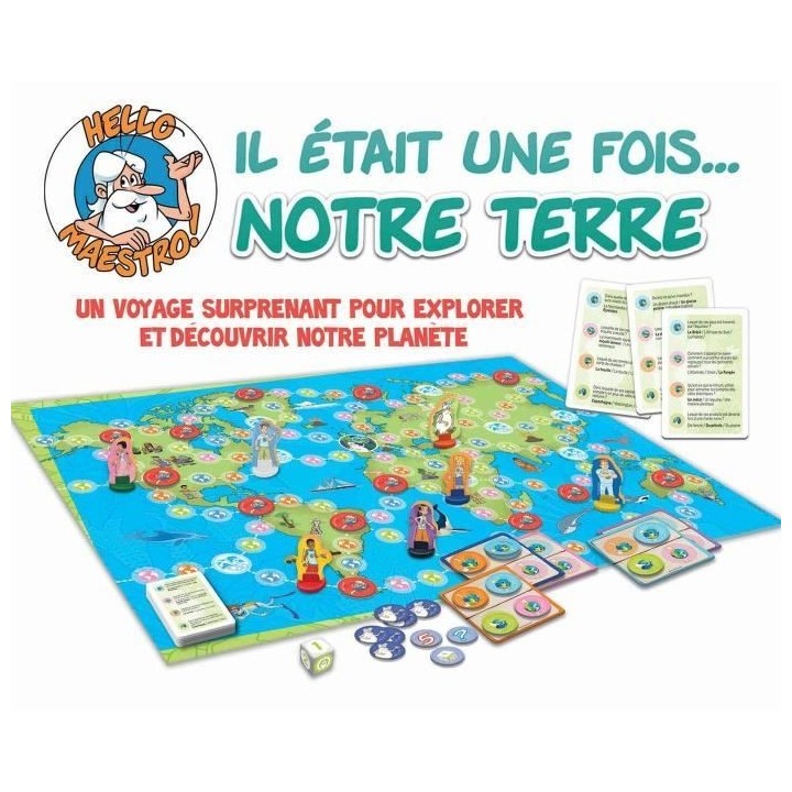 Jeu Il était une fois ... Notre Terre - Jeu de société - EDUCA