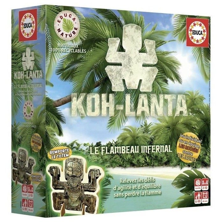 Koh Lanta - Jeu de société - EDUCA