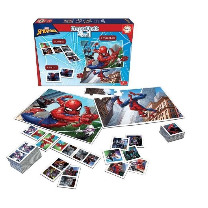 EDUCA - Superpack Spider-man NEW