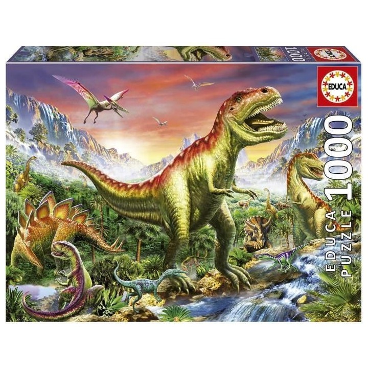 FOReT JURASSIQUE - Puzzle de 1000 pieces