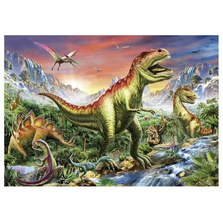 FOReT JURASSIQUE - Puzzle de 1000 pieces