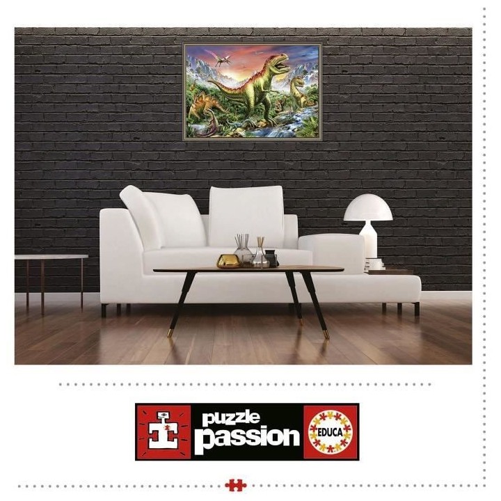 FOReT JURASSIQUE - Puzzle de 1000 pieces