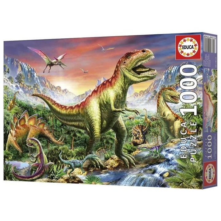 FOReT JURASSIQUE - Puzzle de 1000 pieces