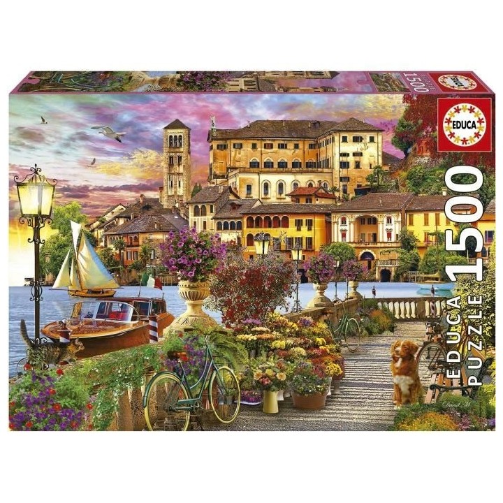 PROMENADE ITALIENNE - Puzzle de 1500 pieces