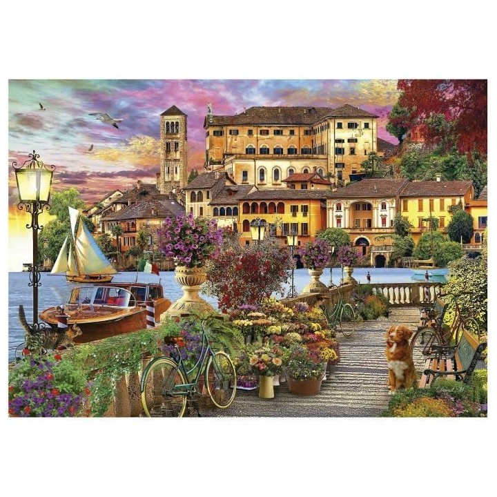 PROMENADE ITALIENNE - Puzzle de 1500 pieces