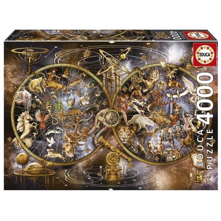 Puzzle CONSTELLATIONS - 4000 pieces - EDUCA - Astrologie et ésotéris