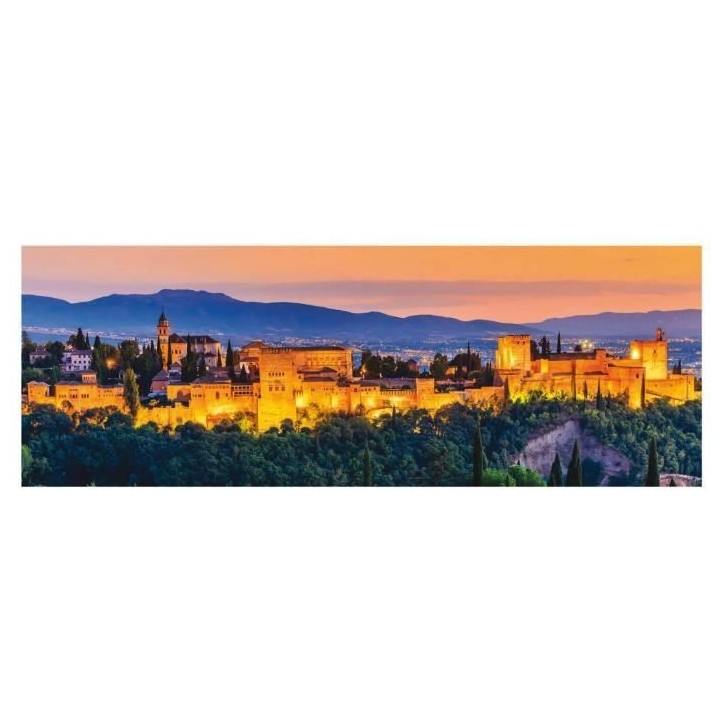 Puzzle 1000 pieces - Educa - L'Alhambra de Grenade - Architecture et m