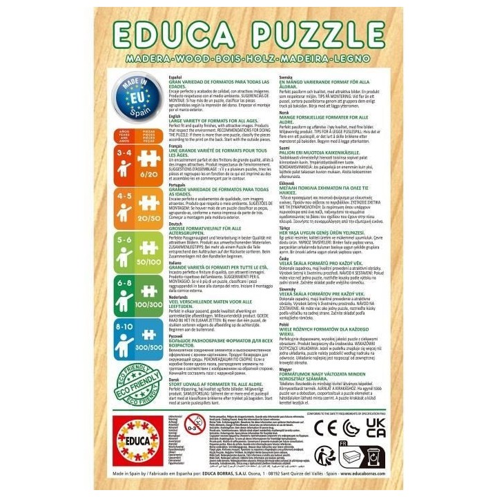 Puzzle en bois SPIDEY & HIS AMAZING FRIENDS - 2x16 pieces - Enfant - M