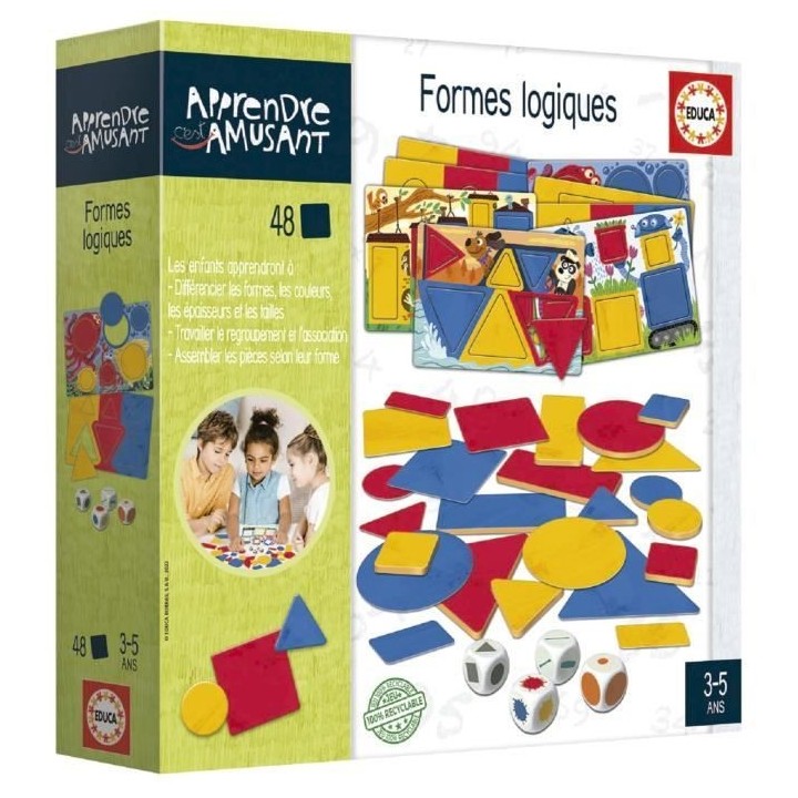 Jeu d'apprentissage - EDUCA - Formes Logiques