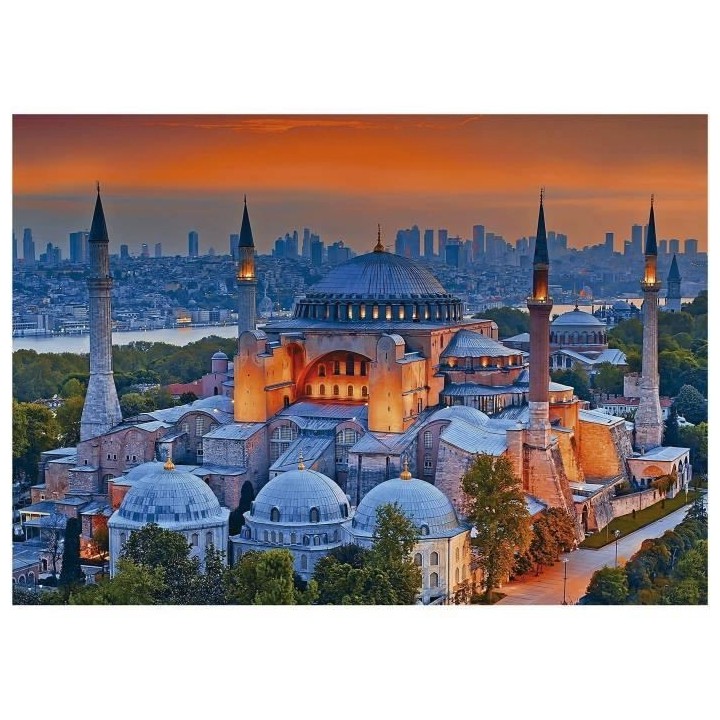 Puzzle MOSQUÉE BLEUE, ISTANBUL - 1000 pieces - EDUCA - Architecture e