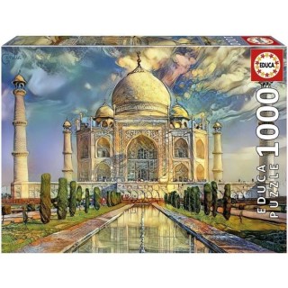 Puzzle TAJ MAHAL - 1000 pieces - Educa - Architecture et monument - Mu