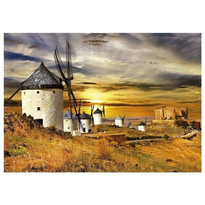 MOULINS a VENT, CONSUEGRA - Puzzle de 1500 pieces