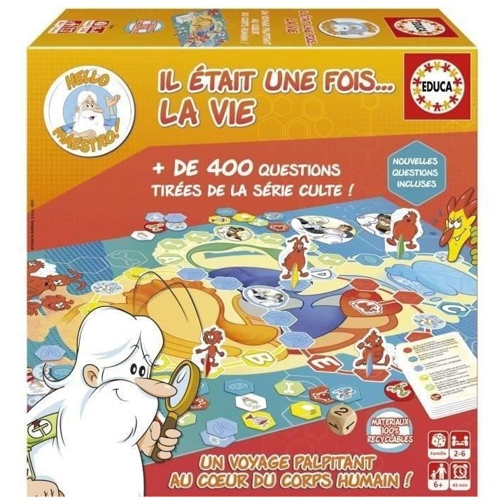 IL ETAIT UNE FOIS... LA VIE - EDUCA - Jeu de société - 19645