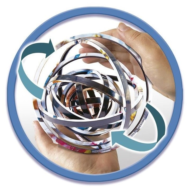 Puzzle 3D rond Charles Fazzino - Educa - 19707 - Dessins animés et BD