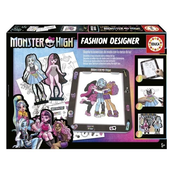 Jeu de mode - EDUCA - Fashion Designer Monster High