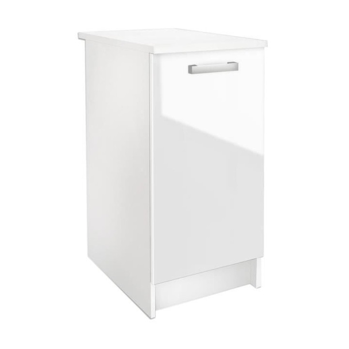 START Caisson bas de cuisine L 40 cm - Blanc brillant
