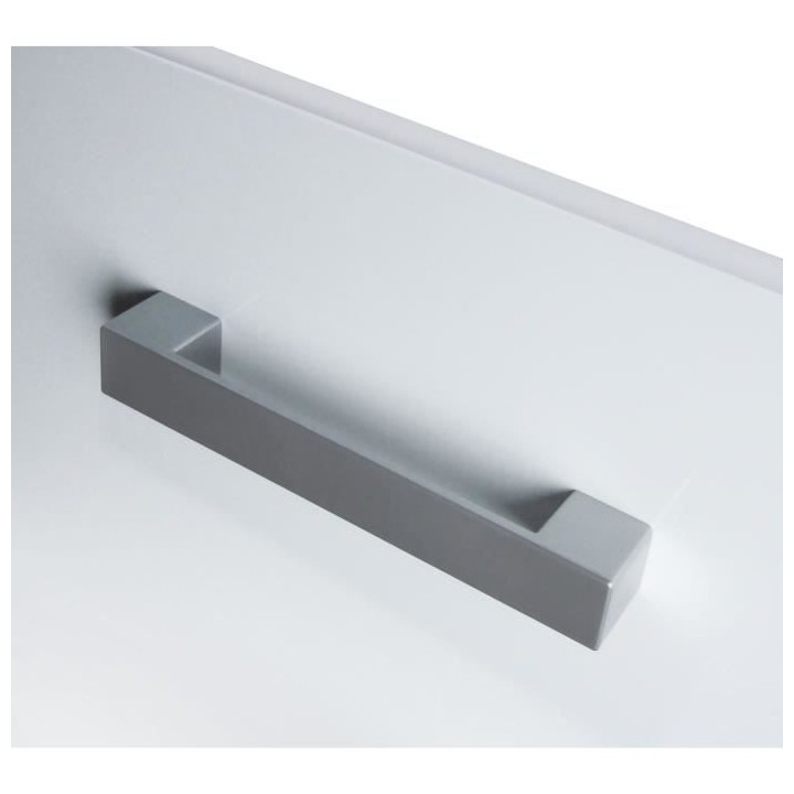 START Meuble bas de cuisine 3 tiroirs - L 60 x Mélaminé blanc - Faç