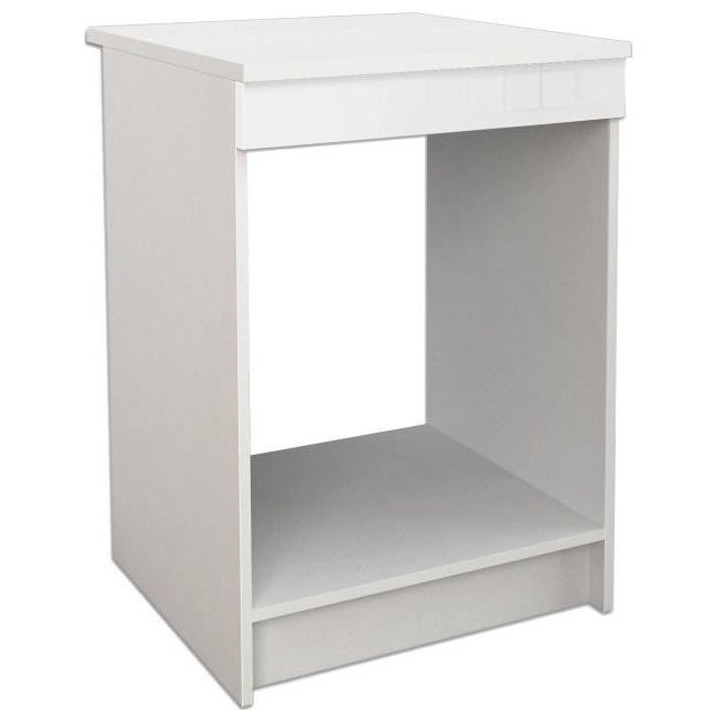 START Meuble bas de cuisine pour four l 60 cm avec plan de travail inc