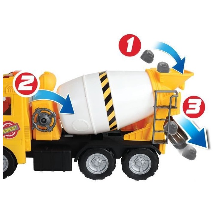 Motor Shop Camion toupie a béton - 52 cm
