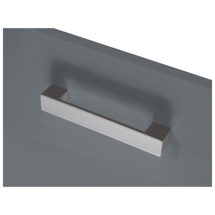 START Caisson bas de cuisine L 80 cm avec plan de travail inclus - Gri