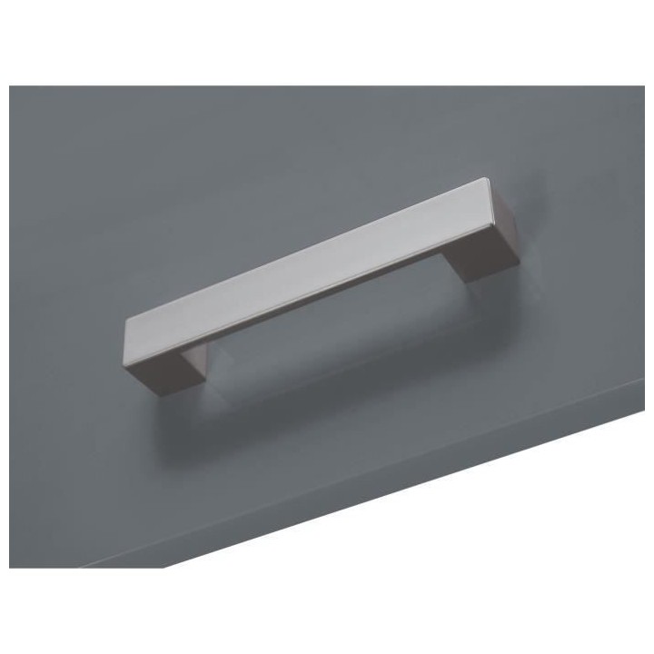 START Caisson haut de cuisine L 80 cm - Gris Brillant