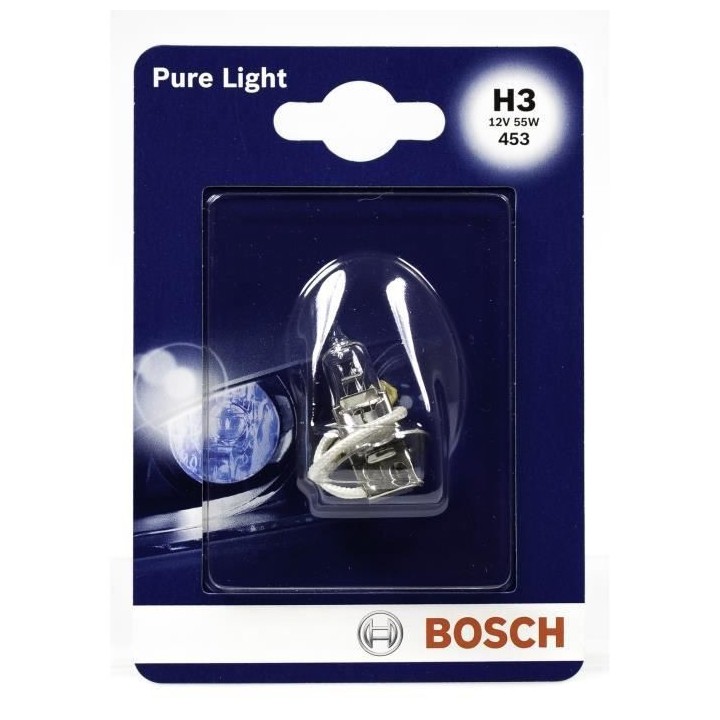 BOSCH Ampoule Pure Light 1 H3 12V 55W