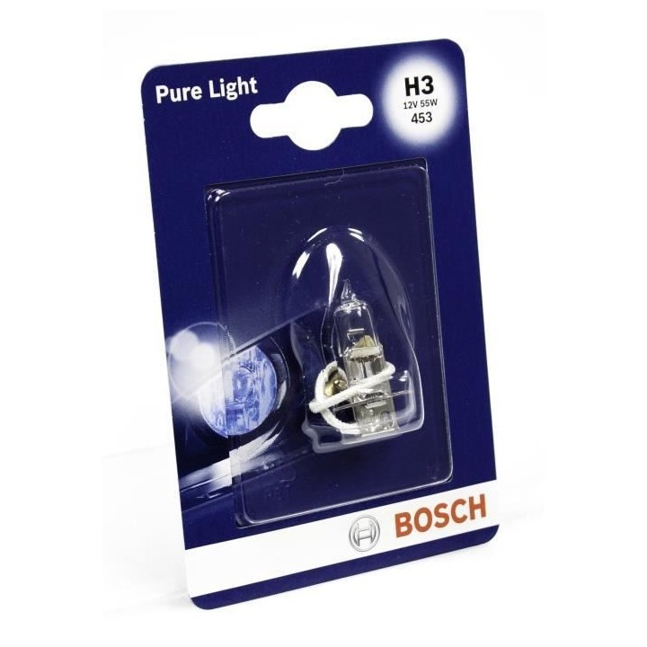 BOSCH Ampoule Pure Light 1 H3 12V 55W
