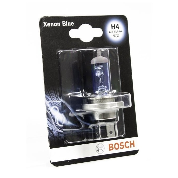 BOSCH Ampoule Xenon Blue 1 H4 12V 60/55W