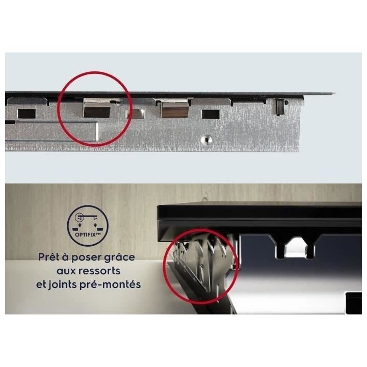 Plaque de cuisson induction - ELECTROLUX - 3 zones - L 59 x P 52 cm -