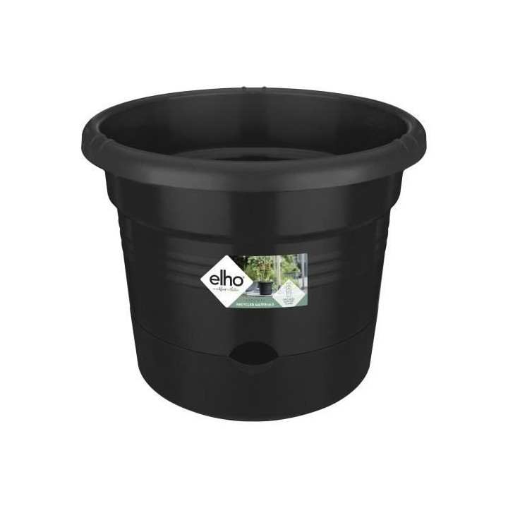 ELHO Pot a tomate Green Basics - 33 cm - Noir vif