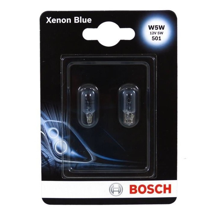 BOSCH Ampoule Xenon Blue 2 W5W 12V 5W