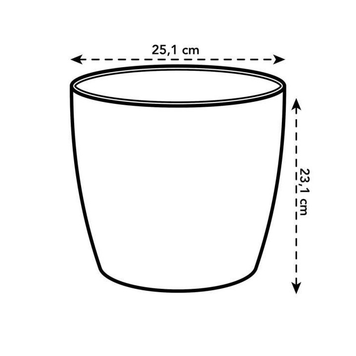 Brussels Rond 25 anthracite