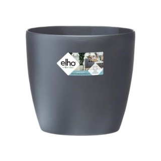 ELHO Brussels Pot de fleurs rond Roues 47 - Noir - Ø 47 x H 44 cm - i